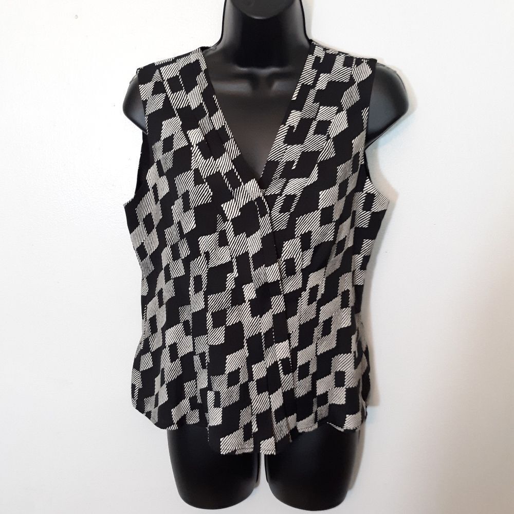 Kasper petite sportswear sleeveless top